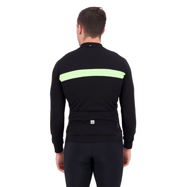 Santini Adapt Wool Thermal Langærmet Trøje Sort 4XL Mand