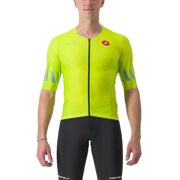 Castelli Free Speed 2 Race Kortærmet Trøje Grøn L Mand