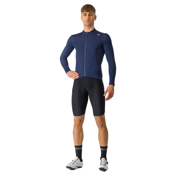 Castelli Espresso Thermal Langærmet Trøje Blå M Mand
