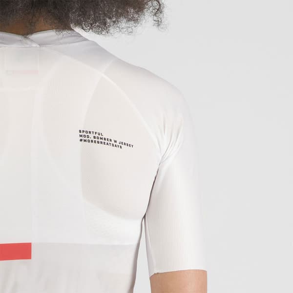 Sportful Bomber Kortærmet Trøje Hvid M Kvinde