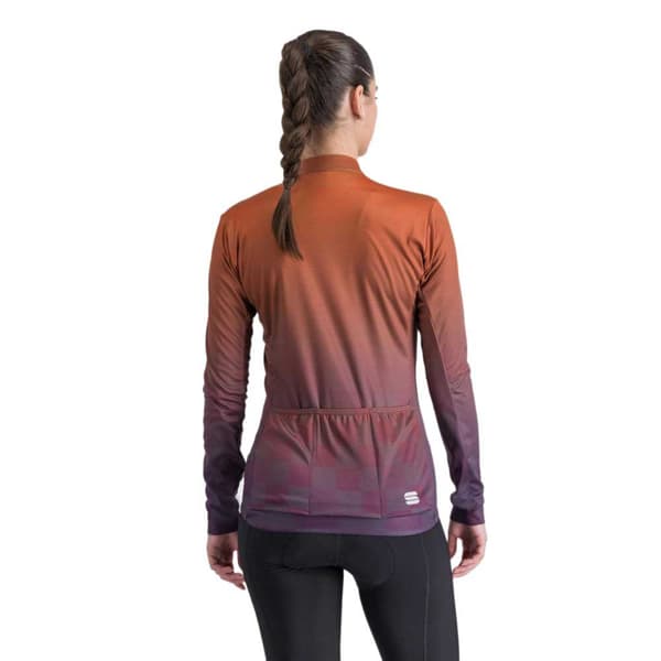 Sportful Rocket Thermal Langærmet Trøje Rød,Orange M Kvinde