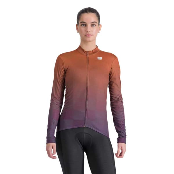 Sportful Rocket Thermal Langærmet Trøje Rød,Orange M Kvinde