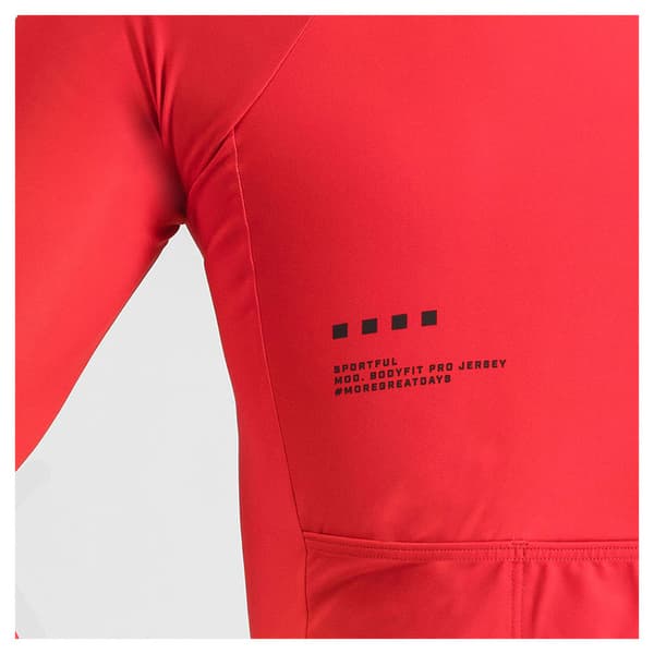 Sportful Bodyfit Pro Thermal Pitkähihainen Trikoo Punainen M Mies