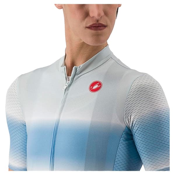 Castelli Dolce Korta ärmar Cykeltröja Blå L Kvinna