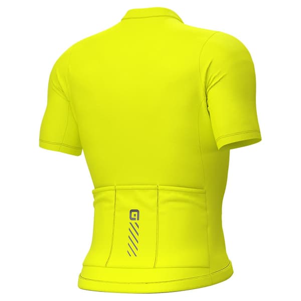 Ale Pragma Color Block Korta ärmar Cykeltröja Gul M Man
