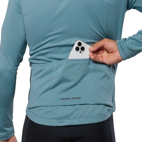 Pearl Izumi Attack Thrm Pitkähihainen Trikoo Sininen L Mies