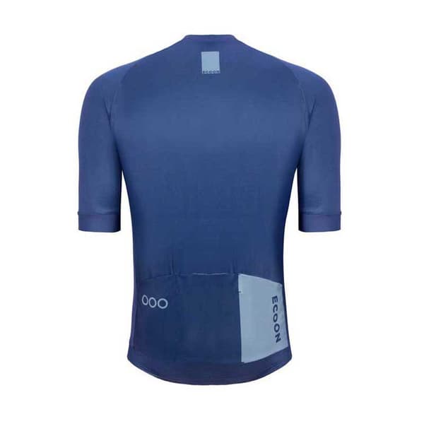 Ecoon Eco181219 Korta ärmar Cykeltröja Blå XL Man