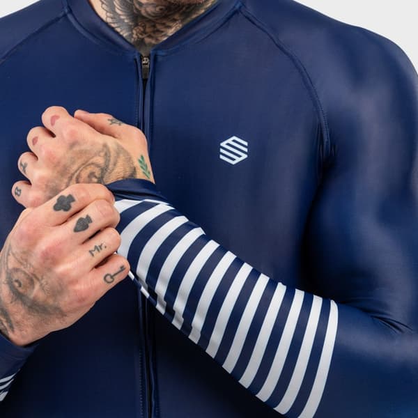 Siroko M2 Alpine Pitkähihainen Trikoo Sininen XL Mies
