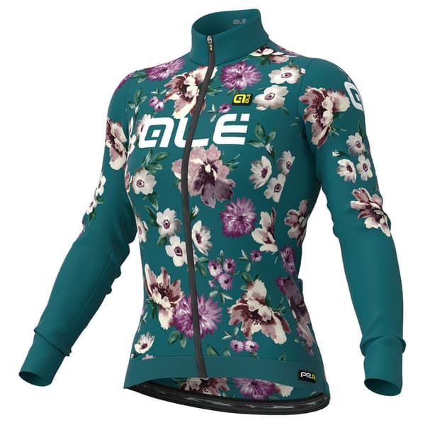 Ale Graphics Prr Fiori Långärmad Trikå Grönt S Kvinna