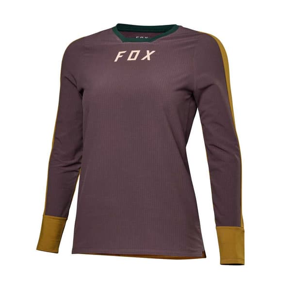 Fox Racing Defend Thermal Pitkähihainen Trikoo Violetti XS Nainen