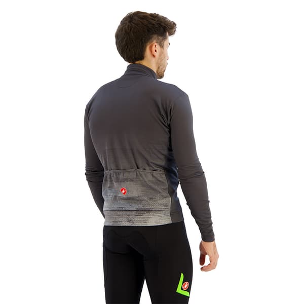 Castelli Unlimited Thermal Långärmad Trikå Grå M Man