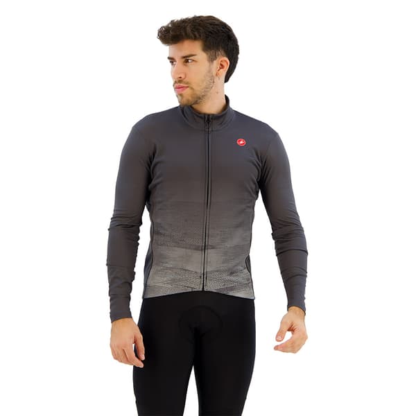 Castelli Unlimited Thermal Långärmad Trikå Grå M Man