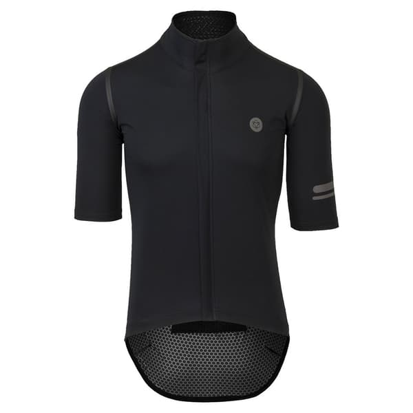 Agu Premium Rain Korta ärmar Cykeltröja Svart L Man