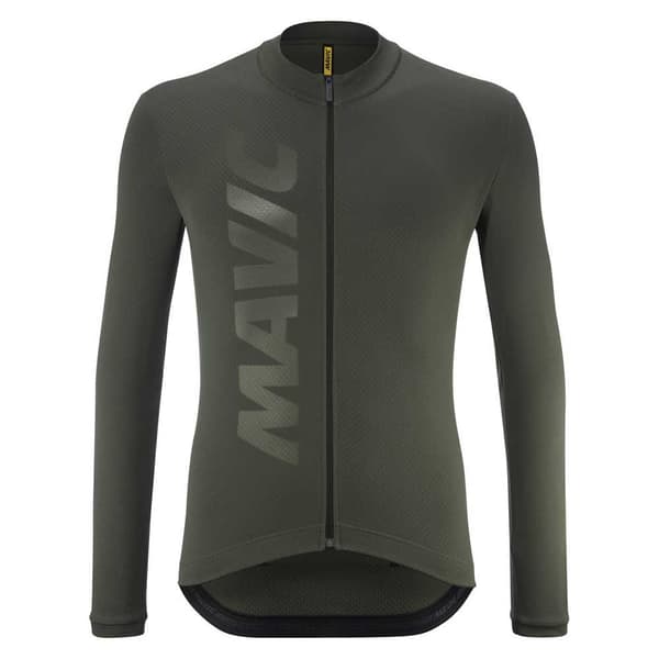 Mavic Aksium Thermo Långärmad Trikå Grönt XL Man