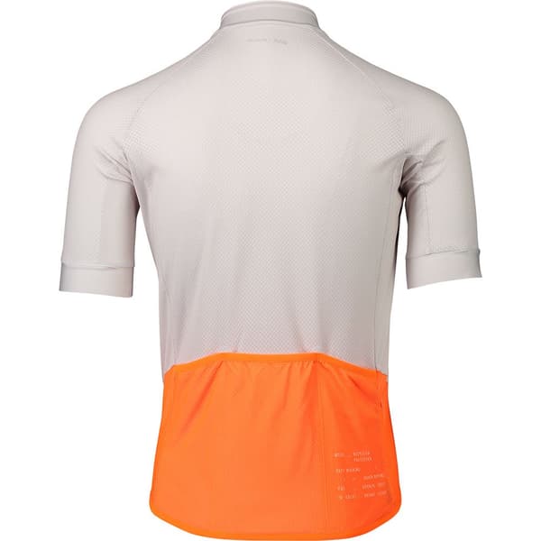 Poc Essential Road Logo Korta ärmar Cykeltröja Grå M Man