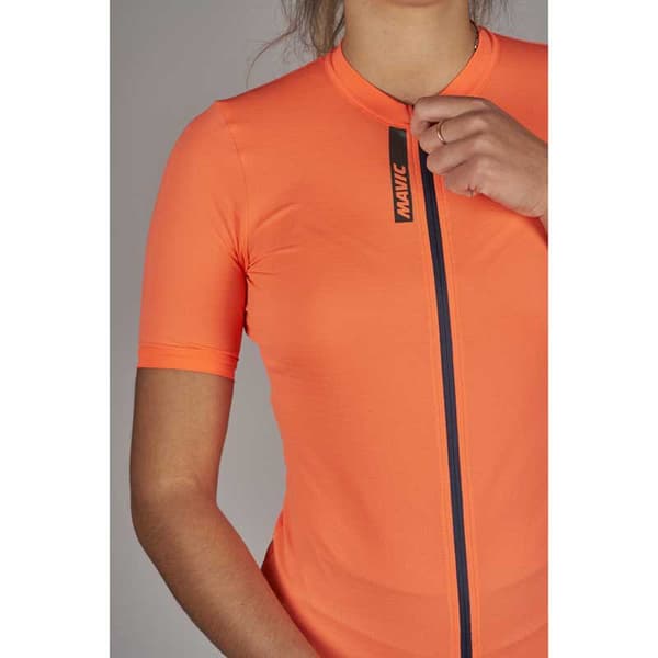 Mavic Essential Kortærmet Trøje Orange L Kvinde