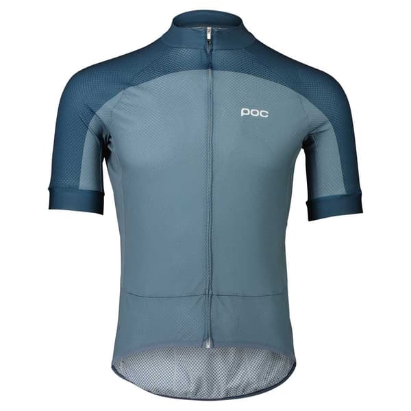 Poc Essential Road Logo Korta ärmar Cykeltröja Blå L Man