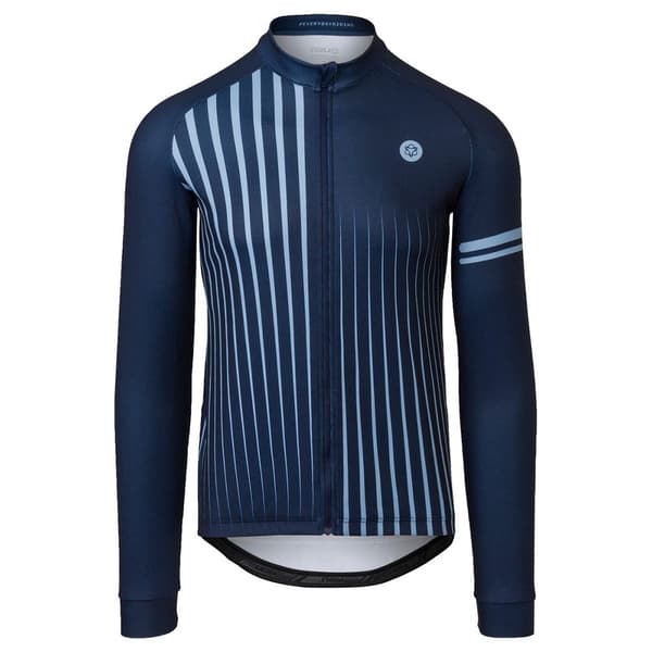Agu Faded Stripe Essential Langærmet Trøje Blå 2XL Mand