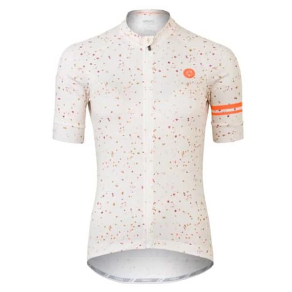 Agu Mini Flower Lyhythihainen Pyöräilypaita Valkoinen 2XL Nainen