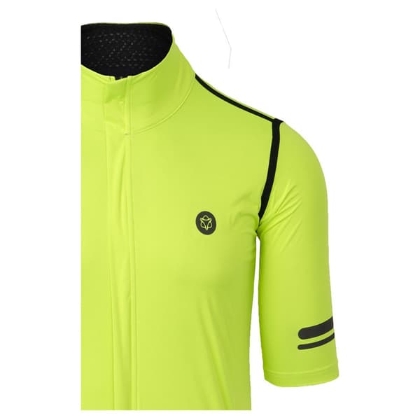 Agu Premium Rain Korta ärmar Cykeltröja Gul M Man