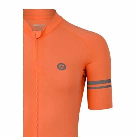 Agu Solid Performance Korta ärmar Cykeltröja Orange M Kvinna