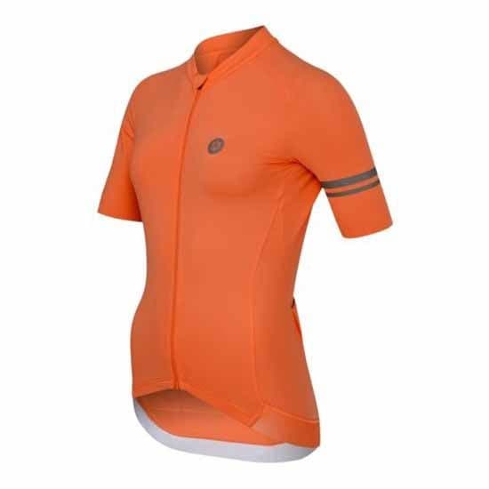Agu Solid Performance Korta ärmar Cykeltröja Orange M Kvinna
