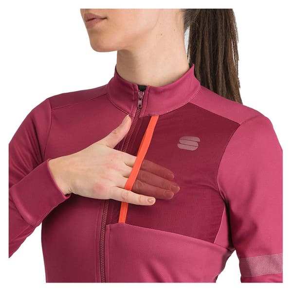 Sportful Supergiara Thermal Långärmad Trikå Röd S Kvinna