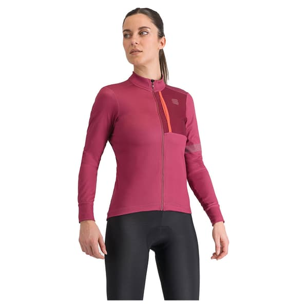 Sportful Supergiara Thermal Långärmad Trikå Röd S Kvinna
