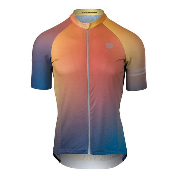 Agu Gradient Performance Korta ärmar Cykeltröja Orange XL Man
