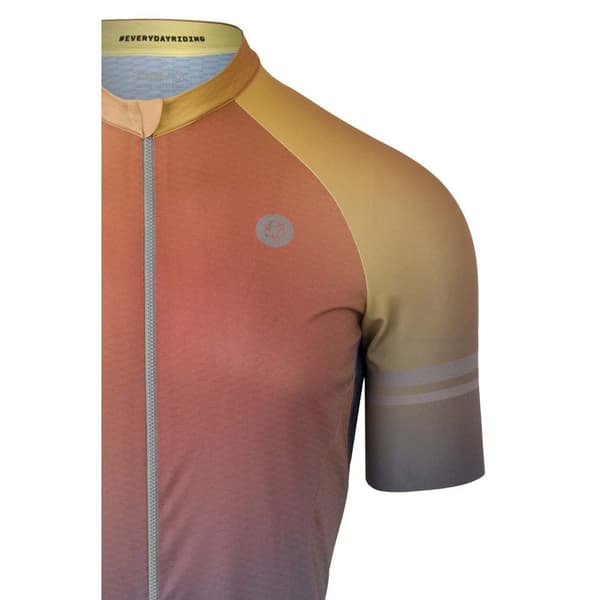 Agu Gradient Performance Korta ärmar Cykeltröja Orange XL Man