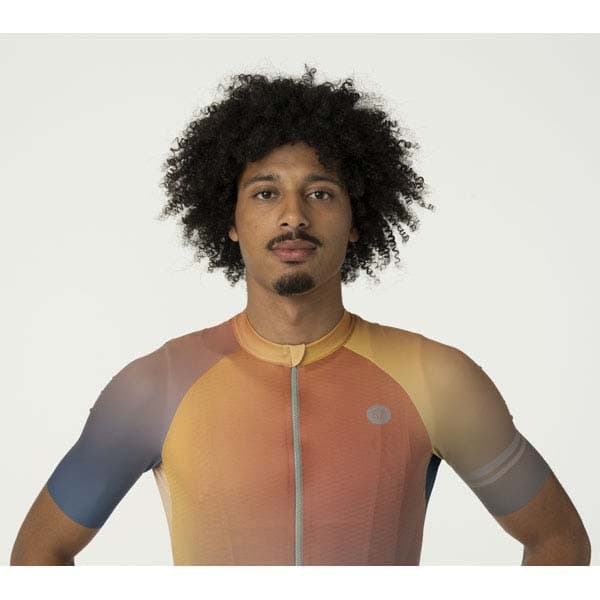 Agu Gradient Performance Korta ärmar Cykeltröja Orange XL Man