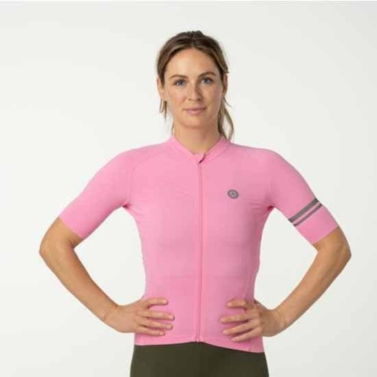 Agu Solid Performance Kortærmet Trøje Rosa L Kvinde