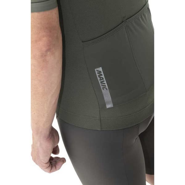 Mavic Essential Kortærmet Trøje Grøn XL Mand