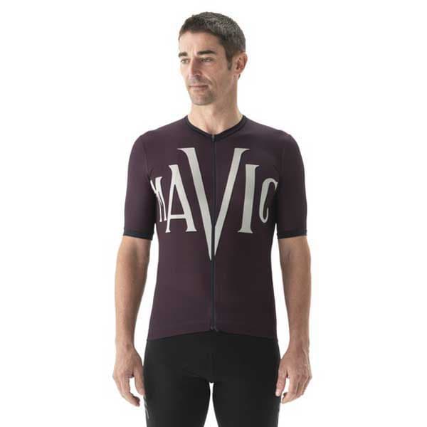 Mavic Heritage Kortærmet Trøje Lilla XL Mand
