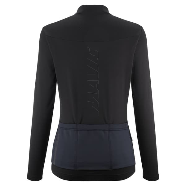 Mavic Aksium Thermo Pitkähihainen Trikoo Musta L Nainen