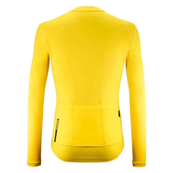 Mavic Aksium Thermo Långärmad Trikå Gul M Man