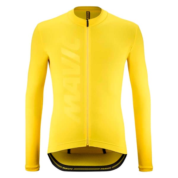 Mavic Aksium Thermo Långärmad Trikå Gul M Man