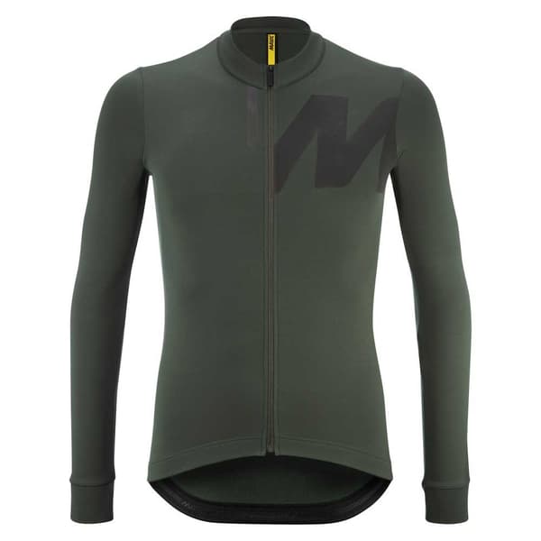 Mavic Ksyrium Thermo Långärmad Trikå Grönt M Man