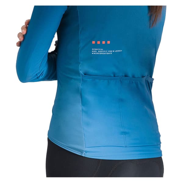 Sportful Bodyfit Pro Thermal Långärmad Trikå Blå S Kvinna