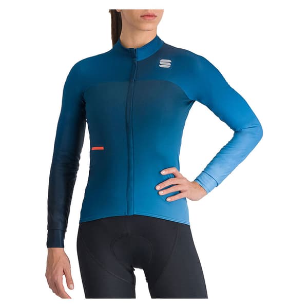 Sportful Bodyfit Pro Thermal Långärmad Trikå Blå S Kvinna