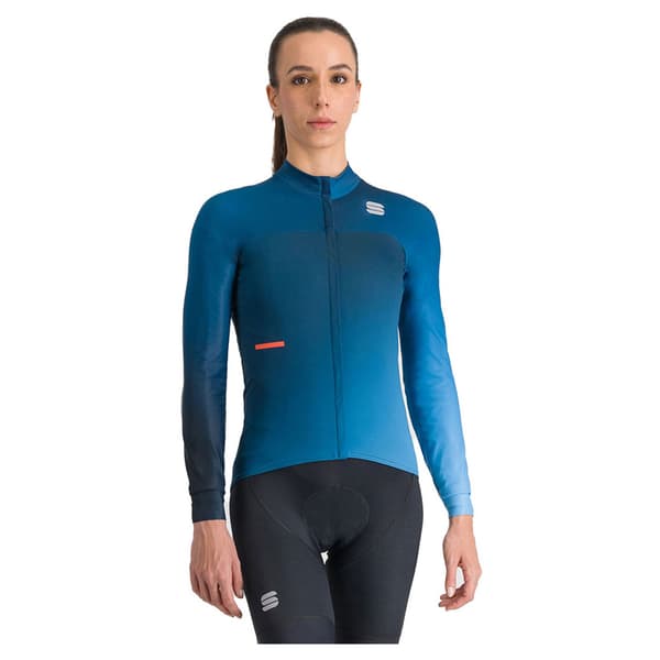 Sportful Bodyfit Pro Thermal Långärmad Trikå Blå S Kvinna