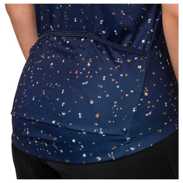 Agu Mini Flower Kortærmet Trøje Blå 2XL Kvinde