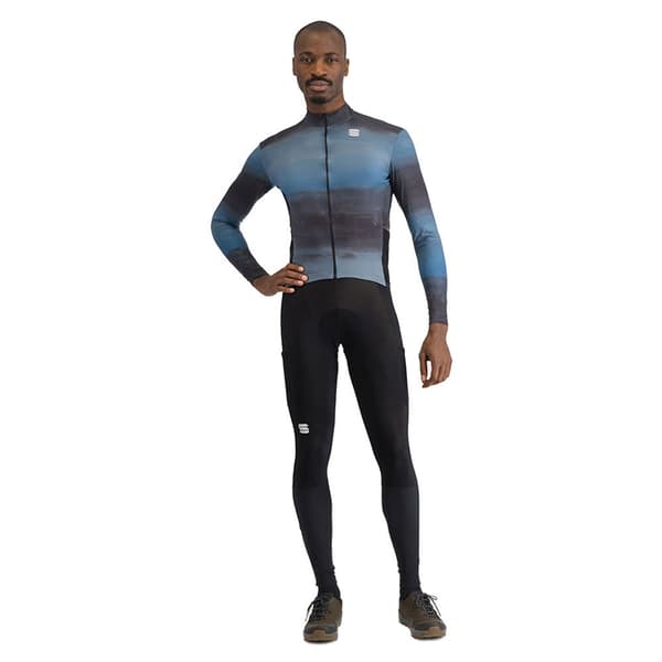 Sportful Flow Supergiara Thermal Långärmad Trikå Blå M Man