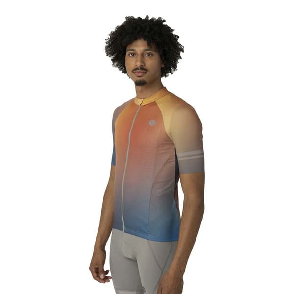 Agu Gradient Performance Korta ärmar Cykeltröja Orange 3XL Man
