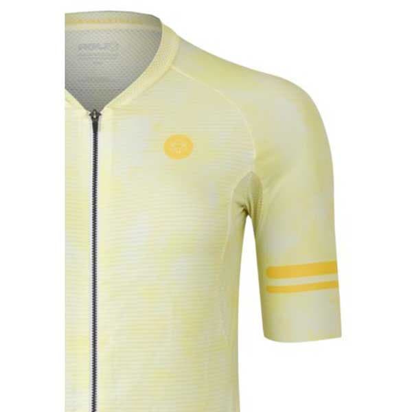 Agu High Summer Performance Korta ärmar Cykeltröja Gul 2XL Kvinna