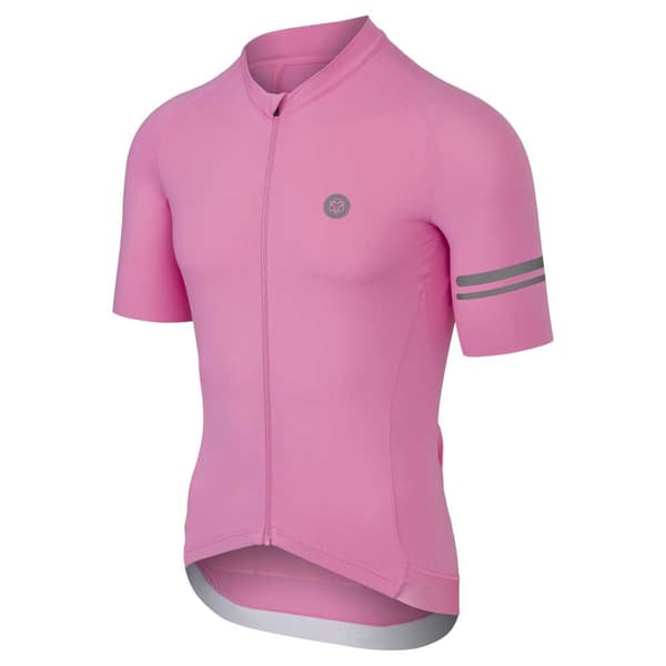Agu Solid Performance Korta ärmar Cykeltröja Rosa M Man