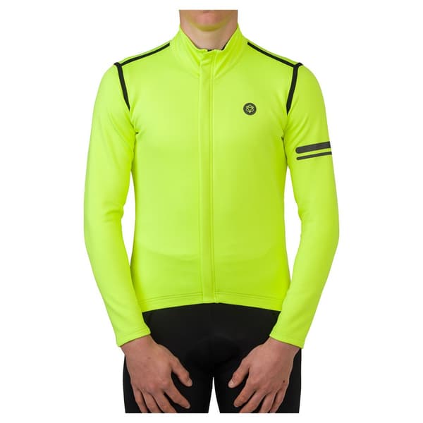 Agu Performance Rain Långärmad Trikå Gul M Man