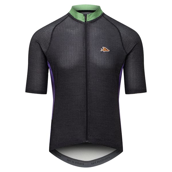 CafÉ Du Cycliste Annette Korta ärmar Cykeltröja Svart L Man