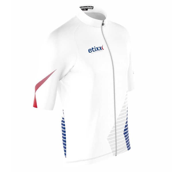 Bioracer Classic Smooth Korta ärmar Cykeltröja Vit XL Man