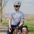 Miniatyrbild 4 av 5: Bioracer Classic Smooth Korta ärmar Cykeltröja Vit XL Man